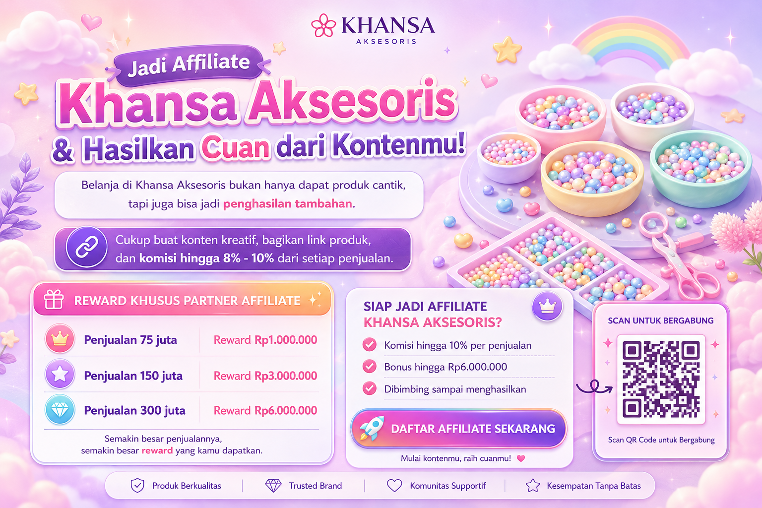 Dapatkan Komisi hingga 10% - Dapatkan Komisi hingga 10%