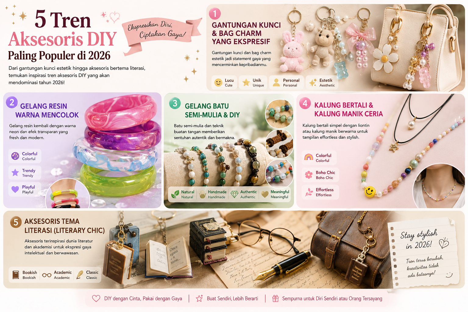 Tren Aksesoris Handmade yang Akan Hits di Juli 2026